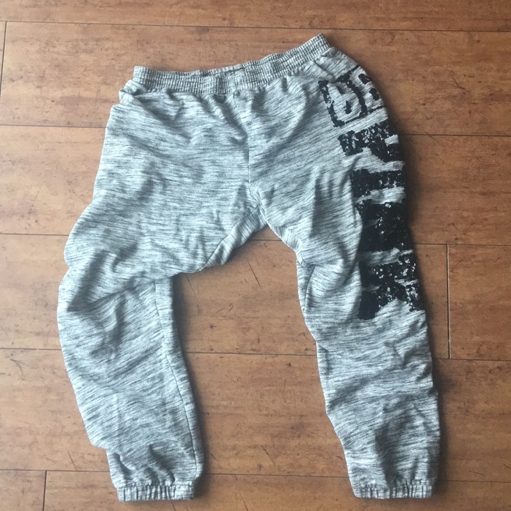 Pink sweatpants